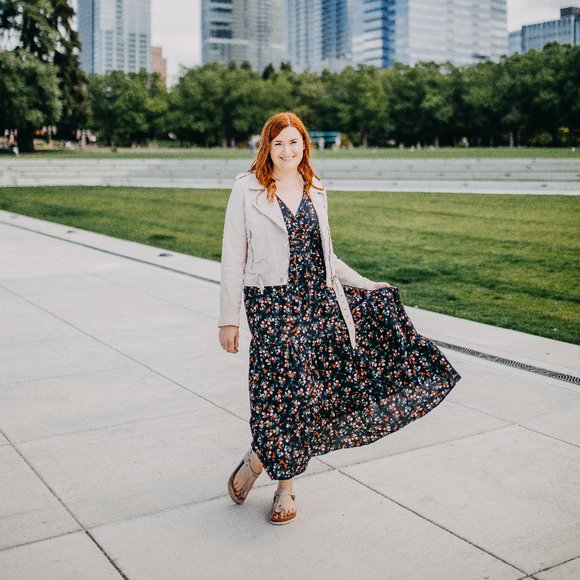 Hayden Los Angeles Boho Dress Floral Print Size Medium - Picture 4 of 16